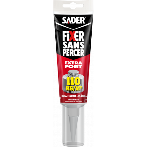 SADER Fixer Sans Percer Extra Fort 125 ml