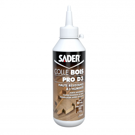 Colle Bois PRO D3 - Bois Humide Translucide 250 g