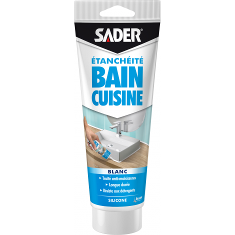 SADER BAIN CUISINE TUBE BLANC 200 ml