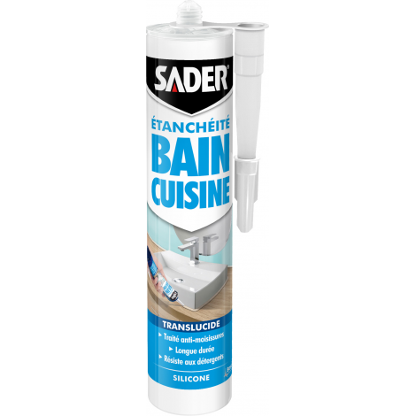 SADER BAIN CUISINE CARTOUCHE PLASTIQUE 280 ml