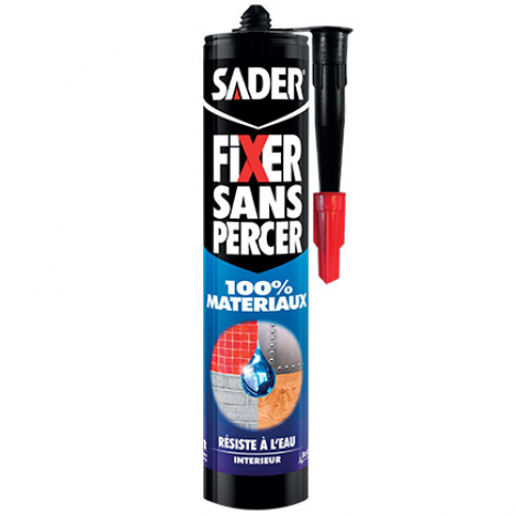 SADER FIXER SANS PERCER 100% MATÉRIAUX SADER FIXER SANS PERCER 100% MATÉRIAUX